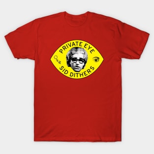 Sid Dithers Private Eye SCTV T-Shirt